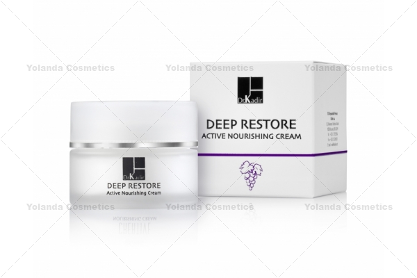 Crema nutritiva activa de noapte - Deep Restore Active Nourishing Cream, regenerare ten, pete, antirid, antiaging, exfoliant, rozacee, pori dilatati, Cosmetice anti-aging