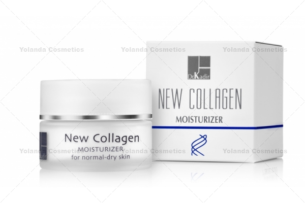 Crema de zi cu SPF 20 - New Collagen Moisturizer for normal - dry skin - 50 ml, peptide biomimetice, anti-rid, antiaging, cuperoza, filtre solare, Cosmetice antirid