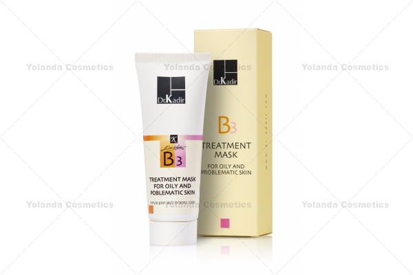B3 Treatment Mask - 75 ml, acnee, masca acnee, eruptii, ten gras, calmare ten, Tratare acnee