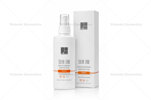 Spray hidratant cu protectie SPF30 - Solar Zone Moisturizing Protective Spray 30 - 125 ml, Protectie solara