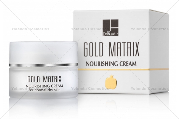 Crema hranitoare -  Gold Matrix Nourishing Cream - 50 ml, antiaging, antirid, hidratare intensa, aur pur coloidal, ten luminos, Cosmetice anti-aging