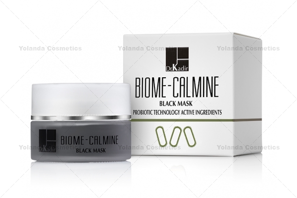 Masca Neagra Biome-Calmine Black Mask - 50 ml, masca calmanta ten sensibil, masca nutritiva, ten sensibil, masca faciala, Tratament ten mixt