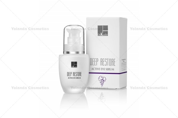 Deep Restore Active Eye Serum - Ser activ pentru ochi - 30 ml, crema de ochi, antirid, anticearcan, reducere cearcane, acid hialuronic masa moleculara mica, Cosmetice anti-aging