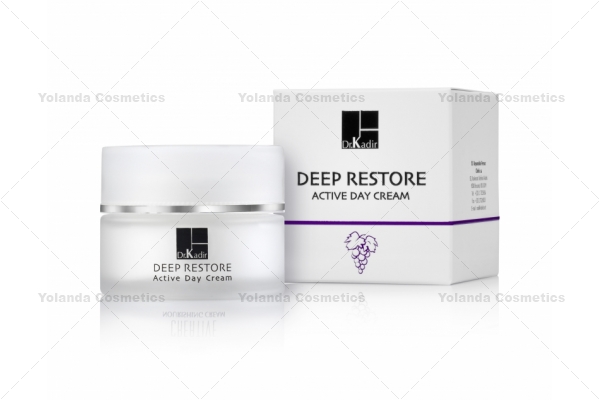 Crema hidratanta activa de zi pentru albire si regenerare cu SPF 15 - Deep Restore Active Day Cream - 50 ml, crema cu retinol, acizii de fructe alfa si beta, antirid, antiaging, coenzima Q10, Cosmetice anti-aging