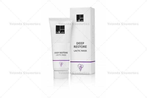 Masca cu acid lactic hidratare depigmentare - Deep Restore Lactic Mask - 75 ml, acid lactic, masca faciala, exfoliant, ten sensibil, cuperoza, Cosmetice anti-aging