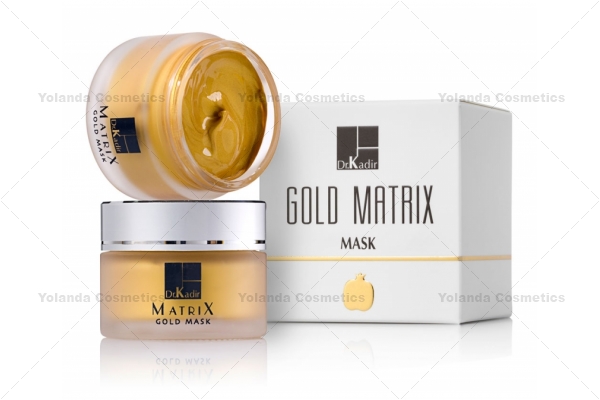 Masca de aur - Gold Matrix Gold Mask - 50 ml, masca de frumusete, hidratare intensa, anti-aging, pete, te luminos, Cosmetice antirid