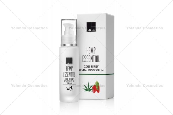 HEMP ESSENTIAL SERUM REVITALIZANT GOJI BERRY - 50 ML, Serum revitalizant coji berry, coji berry, superfruit, antiaging, antirid, Tratament ten mixt